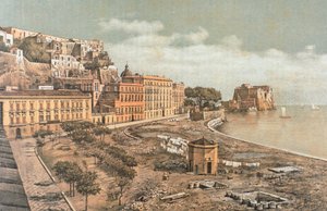 Rue Chiatamone, à Naples, Illustration de l