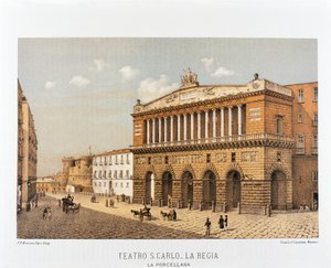 Italie, Naples, Théâtre San Carlo - Francesco Aversano