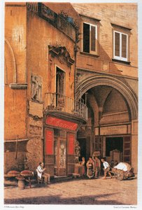 Italie, Naples, rue Sedile di Porto - Francesco Aversano