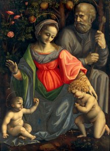 La Sainte Famille avec Saint Jean-Baptiste, vers 1535-1540 - Francesco Bacchiacca