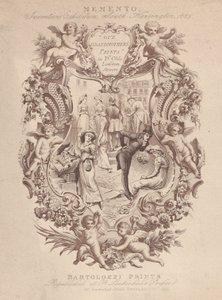 Publicité pour Memento, Exposition des Inventions, South Kensington - Francesco Bartolozzi