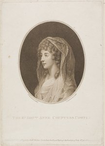 Anne Comtesse Cowper - Francesco Bartolozzi