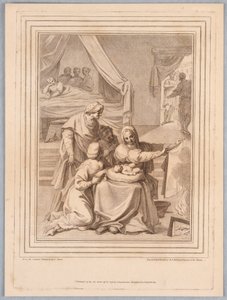 Naissance de Pyrrhus - Francesco Bartolozzi