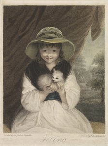 Fille avec chat