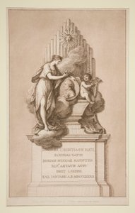 Mémorial à Johann Christian Bach - Francesco Bartolozzi