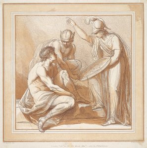 Mercure, Minerve et Pâris - Francesco Bartolozzi