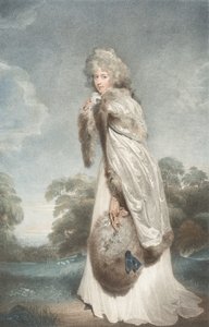 Miss Elizabeth Farren, Comtesse de Derby, 1792 - Francesco Bartolozzi