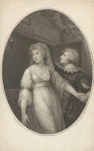 M. Dimond et Mlle Wallis dans les rôles de Roméo et Juliette, 1er mai 1796 - Francesco Bartolozzi