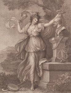Mme Abington en Thalie - Francesco Bartolozzi