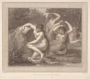 Nymphes et Diane au bain - Francesco Bartolozzi