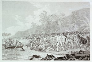 La mort du capitaine Cook, c.1783 - Francesco Bartolozzi