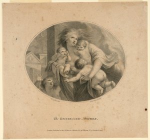 La mère affligée - Francesco Bartolozzi