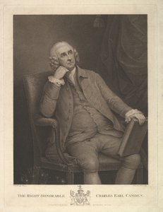 Le très honorable Charles Pratt, 1er comte Camden, Lord Chancelier, 1795 - Francesco Bartolozzi