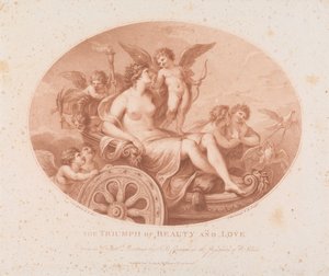 Der Triumph von Schönheit und Liebe - Francesco Bartolozzi