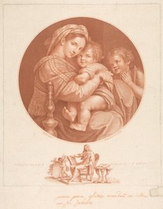 La Vierge - Francesco Bartolozzi