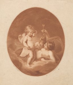 Venus tadelt Amor - Francesco Bartolozzi