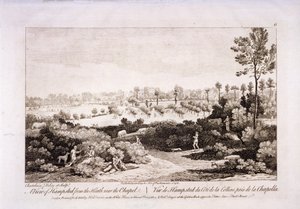 Vue de Hampstead Heath, Hampstead, Londres