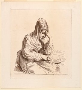 Femme étudiant