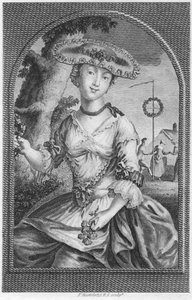 Jeune femme, vers 1740-1810 - Francesco Bartolozzi