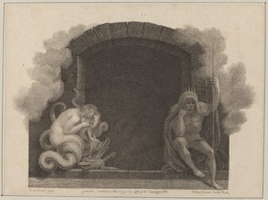 La tombe de la mort - Francesco Bartolozzi after Thomas Stothard