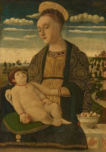 Madone et enfant - Francesco Benaglio