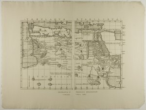 Carte de la Libye, du Moyen-Orient et de l