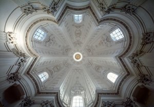 Vue intérieure de la coupole de l