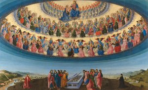 Assomption de Marie - Francesco Botticini