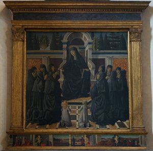 Sainte Monique avec des sœurs augustiniennes