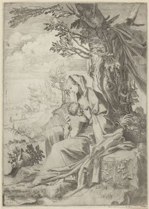 Marie allaite l