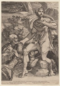 Saint Roch avec un donateur