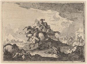 Bataille de cavalerie - Francesco Casanova