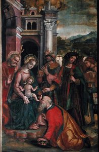 Adoration des Mages, 1517 - Francesco Casella