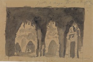 Une grotte - Francesco Cocchi