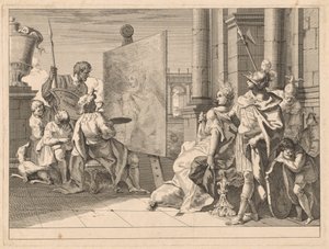 Alexandre le Grand et Campaspe dans l