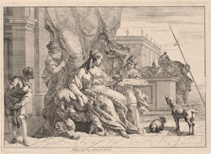 Sofonisba (ou Artémise) - Francesco Fontebasso
