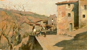 Montagnana par Francesco Gioli (1846-1922)