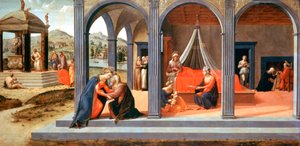 Une scène de Saint Jean-Baptiste, (détail), c. 1500-1540 - Francesco Granacci