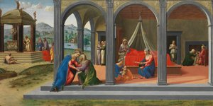Scènes de la vie de Saint Jean-Baptiste, vers 1506-7 - Francesco Granacci