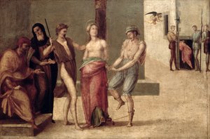 Le martyre de Sainte Agnès