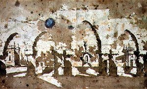 Labyrinthe dans les jardins de la Villa Pisani, Vicence - Francesco Guardi
