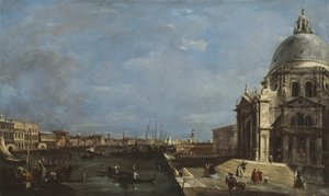 Le Grand Canal, Venise, vers 1760