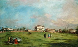 La Villa Loredan, Paese, début des années 1780 - Francesco Guardi