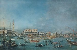 Le départ du Bucintoro, vers 1765-80