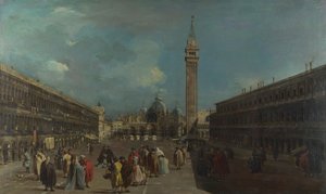 Venise, Piazza San Marco, vers 1760 - Francesco Guardi