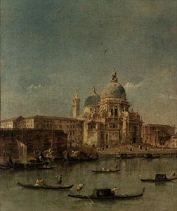 Venise, Santa Maria della Salute - Francesco Guardi