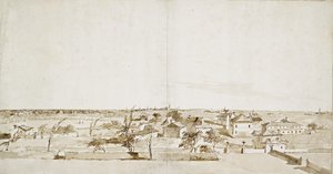 Vue à travers le jardin de la Villa Loredan - Francesco Guardi
