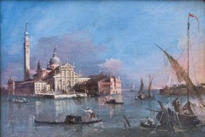 Vue de San Giorgio Maggiore, Francesco Guardi - Francesco Guardi