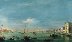 Vue du canal de la Giudecca et des Zattere - Francesco Guardi