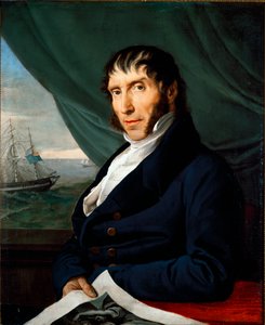 Portrait de Francesco Peloso, principal mécène - Francesco Hayez